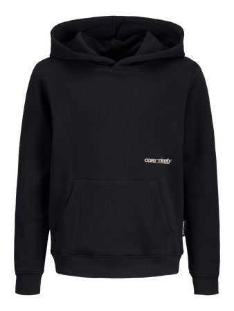 Kinderpullover GRID Schwarz Relaxed Fit