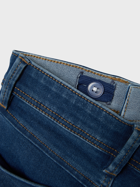 Kinder Shorts SILAS Medium Blue Denim Slim Fit