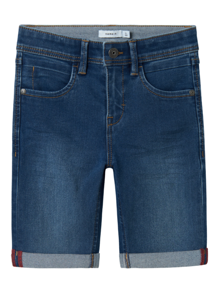 Kinder Shorts SILAS Medium Blue Denim Slim Fit