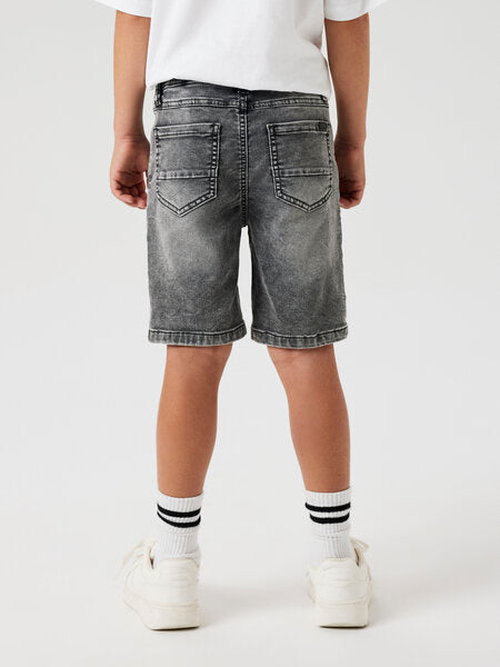 Kinder-Shorts RYAN Medium Grey Denim Regular Fit