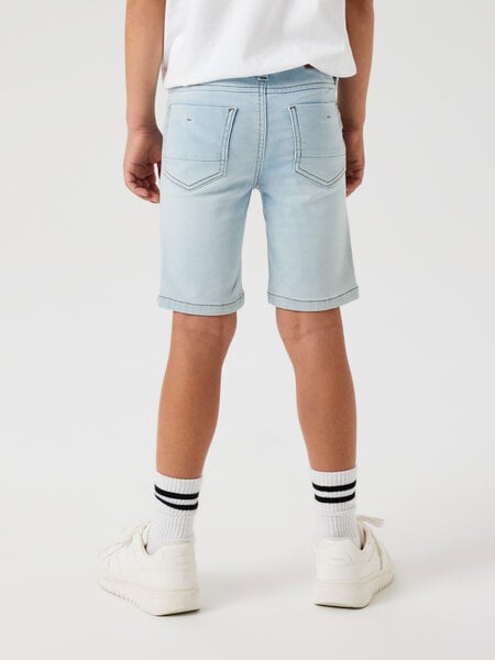 Kids short THEO Light Blue Denim Xslim Fit