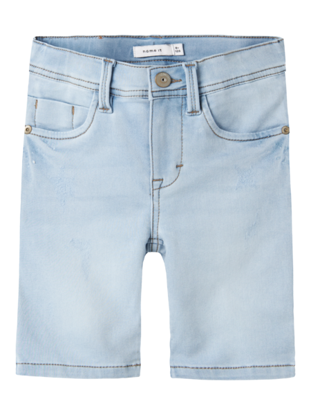 Kids short THEO Light Blue Denim Xslim Fit