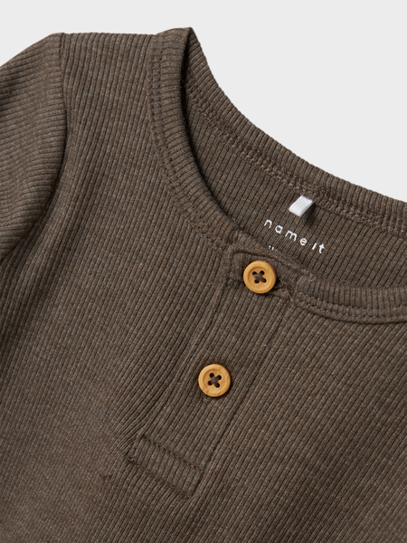 Mini Langarmshirt KAB Bungee Cord MELANGE Regular Fit