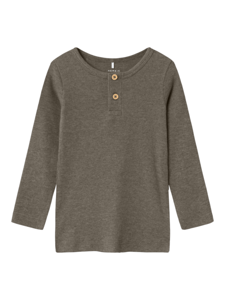 Mini Langarmshirt KAB Bungee Cord MELANGE Regular Fit