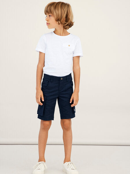 Kinder Cargo-Shorts RYAN Dunkel Saphir Regular Fit