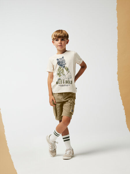Kinder Cargo-Shorts RYAN Kelp Regular Fit