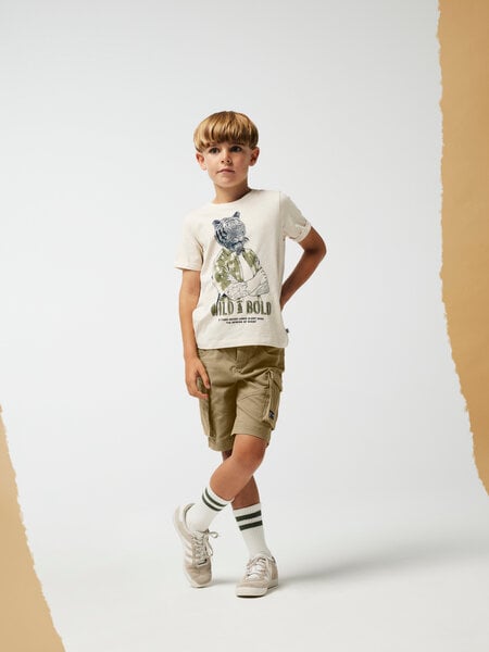 Kinder Cargo-Shorts RYAN Kelp Regular Fit