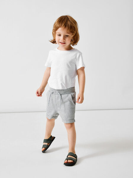 Kids short VERMO Grey Melange Regular Fit