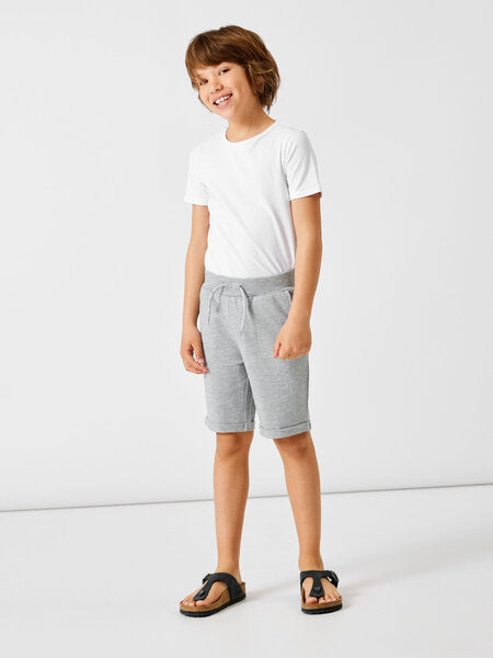 Kids short VERMO Grey Melange Regular Fit