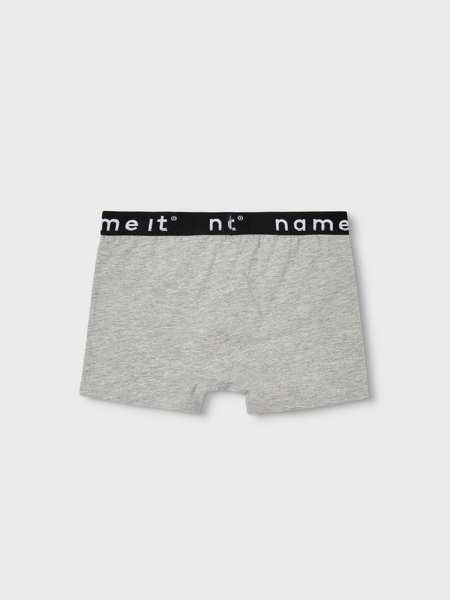 Kinderboxer BOXER 3P Schwarz mit Grau Mel. + Dunkel Saphir.