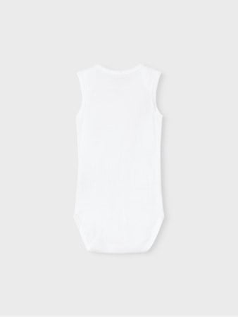 Baby romper 3P TANK SOLID WHITE Bright White