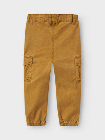 Mini broek BEN CARGO Brown Baggy Fit