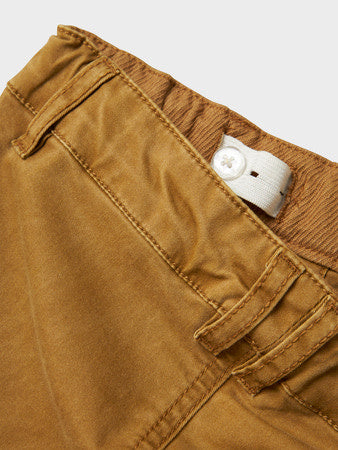 Mini broek BEN CARGO Brown Baggy Fit