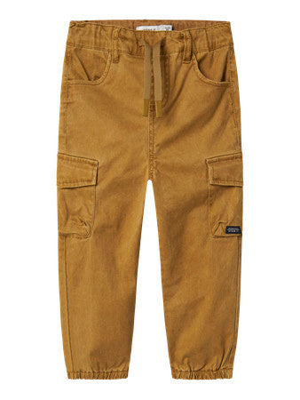 Mini broek BEN CARGO Brown Baggy Fit