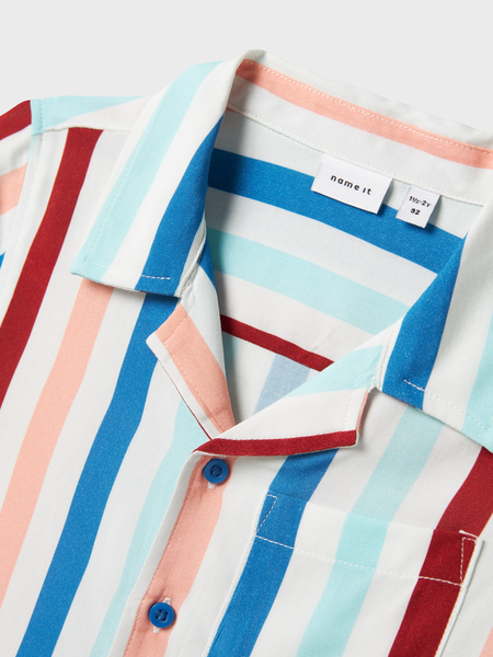 Mini blouse FERANE Bright White MULTI Regular Fit