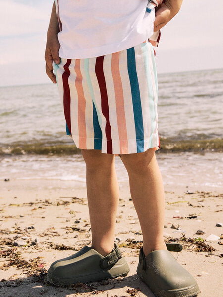 Mini short FERANE Bright White MULTI Regular Fit