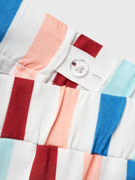 Mini short FERANE Bright White MULTI Regular Fit