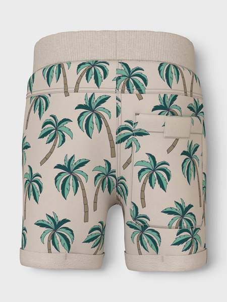 Mini short VERMO Peyote Palm Trees Regular Fit