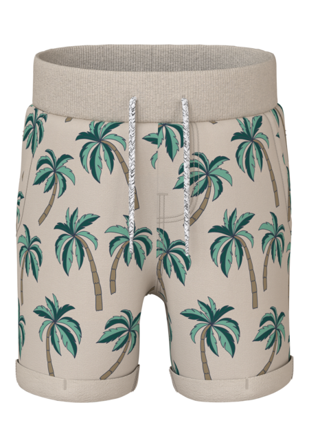 Mini-Short VERMO Peyote Palmen Regular Fit