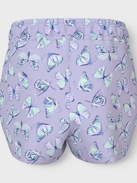 Mini-Shorts VIGGA Lila Meliert Schmetterlinge Reguläre Passform