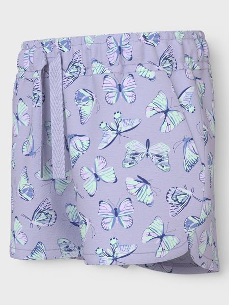 Mini-Shorts VIGGA Lila Meliert Schmetterlinge Reguläre Passform