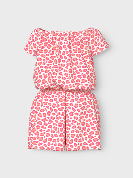 Kids jumpsuit VINAYA Papaya Punch WILD