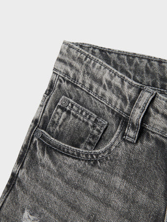 Kids spijkerbroek SILAS TAPERED Grey Tapered Fit