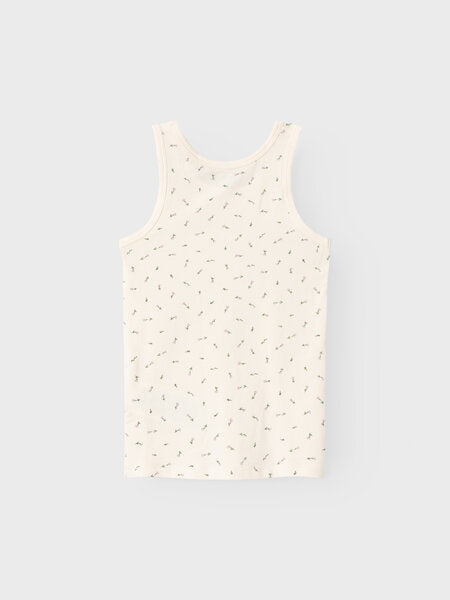 Mini ondergoed TANK TOP 2P BUTTERCREAM FLORAL Buttercream