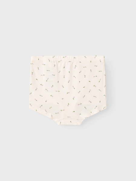 Mini onderbroek TIGHTS 3P BUTTERCREAM FLORAL Buttercream