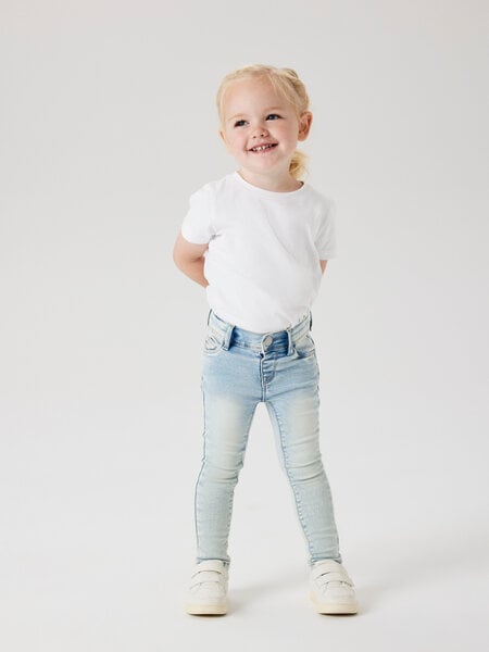 Mini Jeans POLLY Hellblauer Denim Skinny Fit