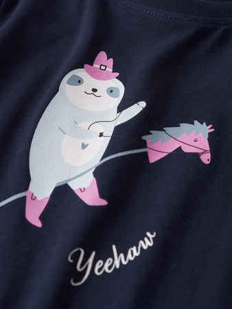 Mini longsleeve VIX Blue Standard Fit