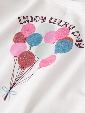 Mini longsleeve VIX White Standard Fit