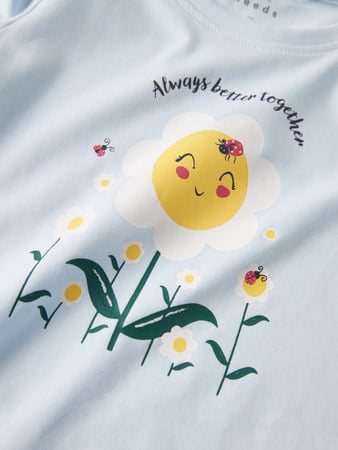 Mini longsleeve VIX Turquoise Standard Fit