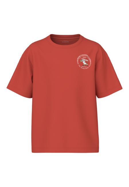 Kinder T-Shirt VAGNO Paprika Pelikan Lockerer Schnitt