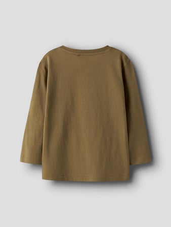 Mini longsleeve VAGNO Brown Regular Fit