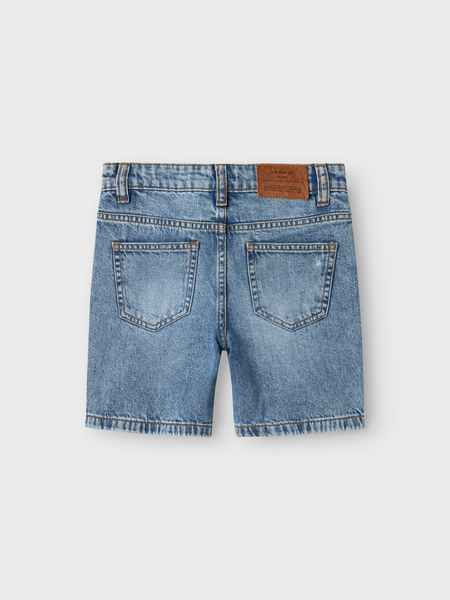 Kids short SILAS Medium Blue Denim Detail Slim Fit