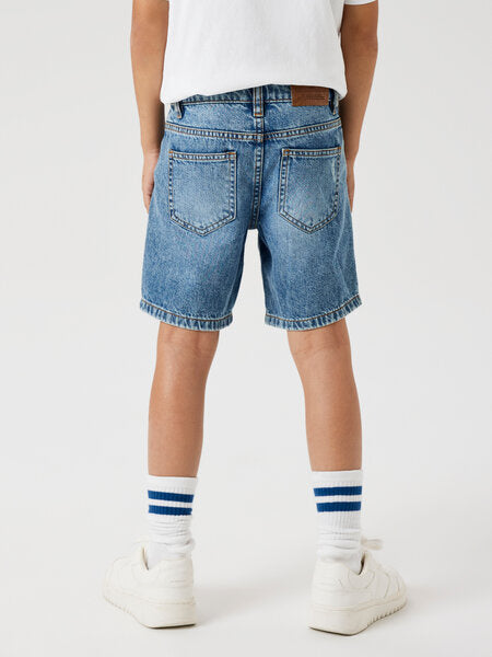 Kinder Shorts SILAS Medium Blue Denim Detail Slim Fit