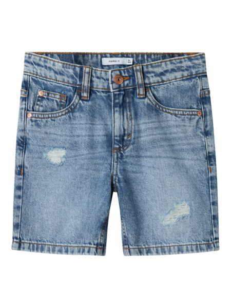 Kinder Shorts SILAS Medium Blue Denim Detail Slim Fit