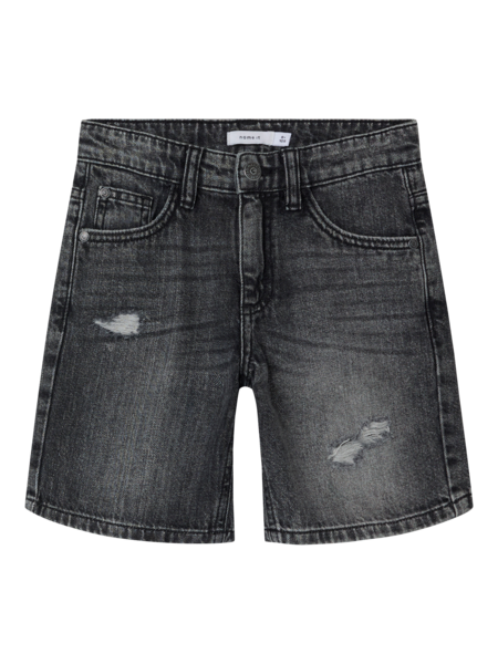 Kids short SILAS Dark Grey Denim Slim Fit