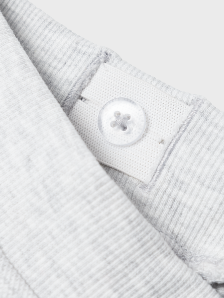 Mini Shorts VASSE Hellgrau Melange Regular Fit