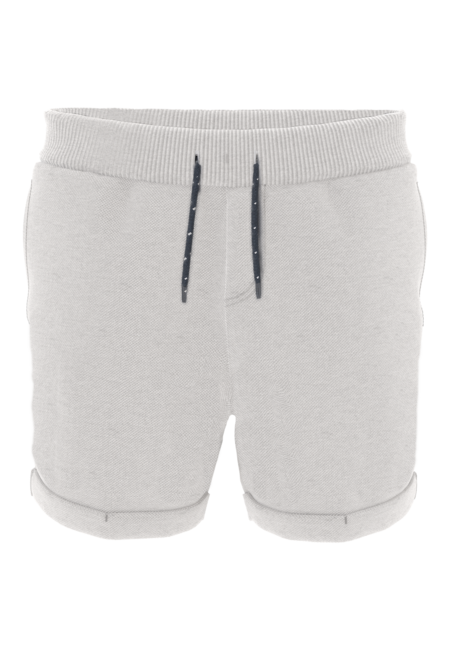 Mini Shorts VASSE Hellgrau Melange Regular Fit