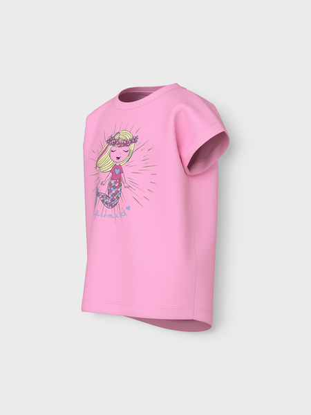 Mini T - shirt VIOLET Pink Frosting Mermaid Regular Fit
