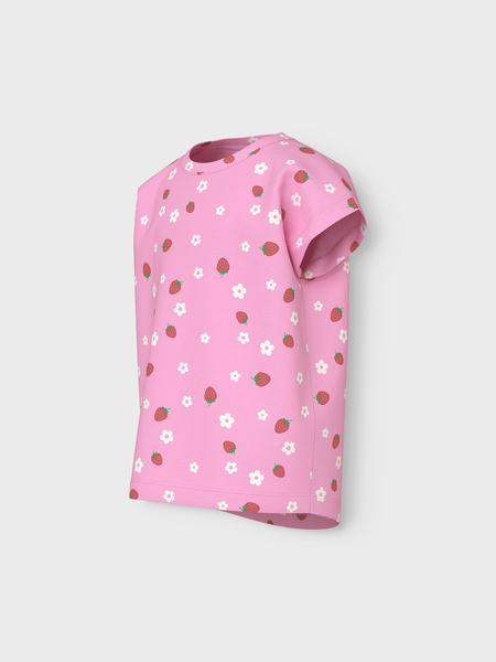 Mini T - shirt VIGGA Pink Frosting Strawberry Regular Fit