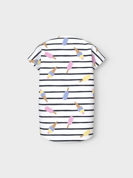 Mini T - shirt VIGGA Bright White Ice Regular Fit