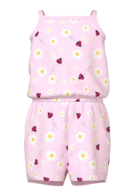 Mini-Jumpsuit VIGGA Festival Bloom Marienkäfer