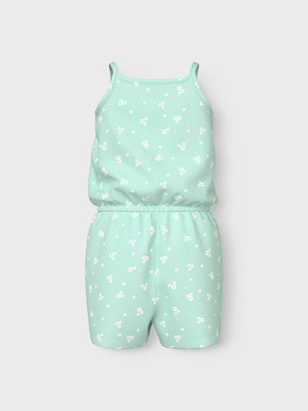 Mini jumpsuit VIGGA Honeydew Flower
