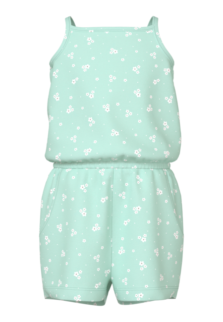 Mini jumpsuit VIGGA Honeydew Flower