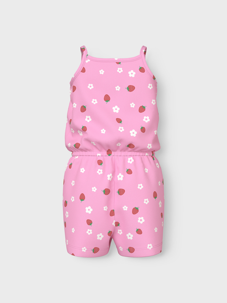 Mini jumpsuit VIGGA Pink Frosting Strawberry