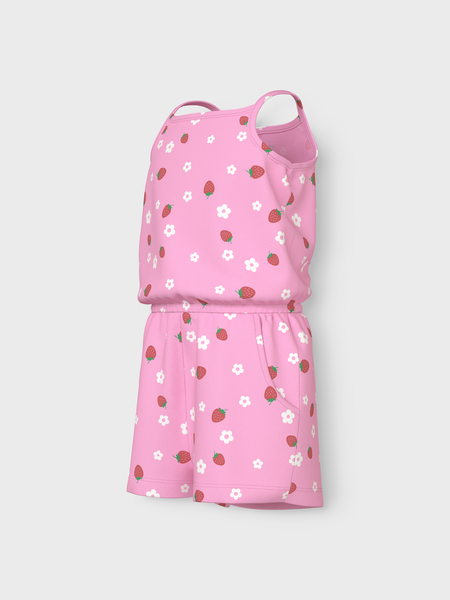Mini jumpsuit VIGGA Pink Frosting Strawberry