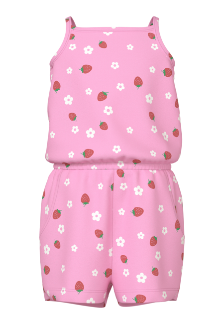 Mini jumpsuit VIGGA Pink Frosting Strawberry